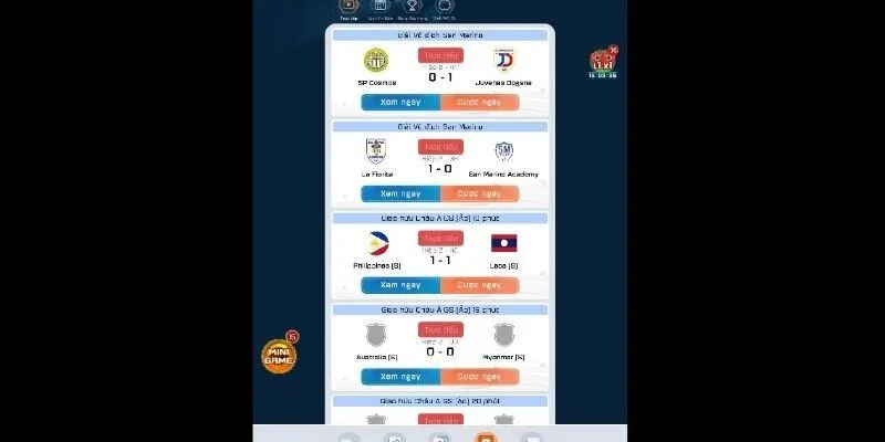 Đa dạng bộ môn hấp dẫn